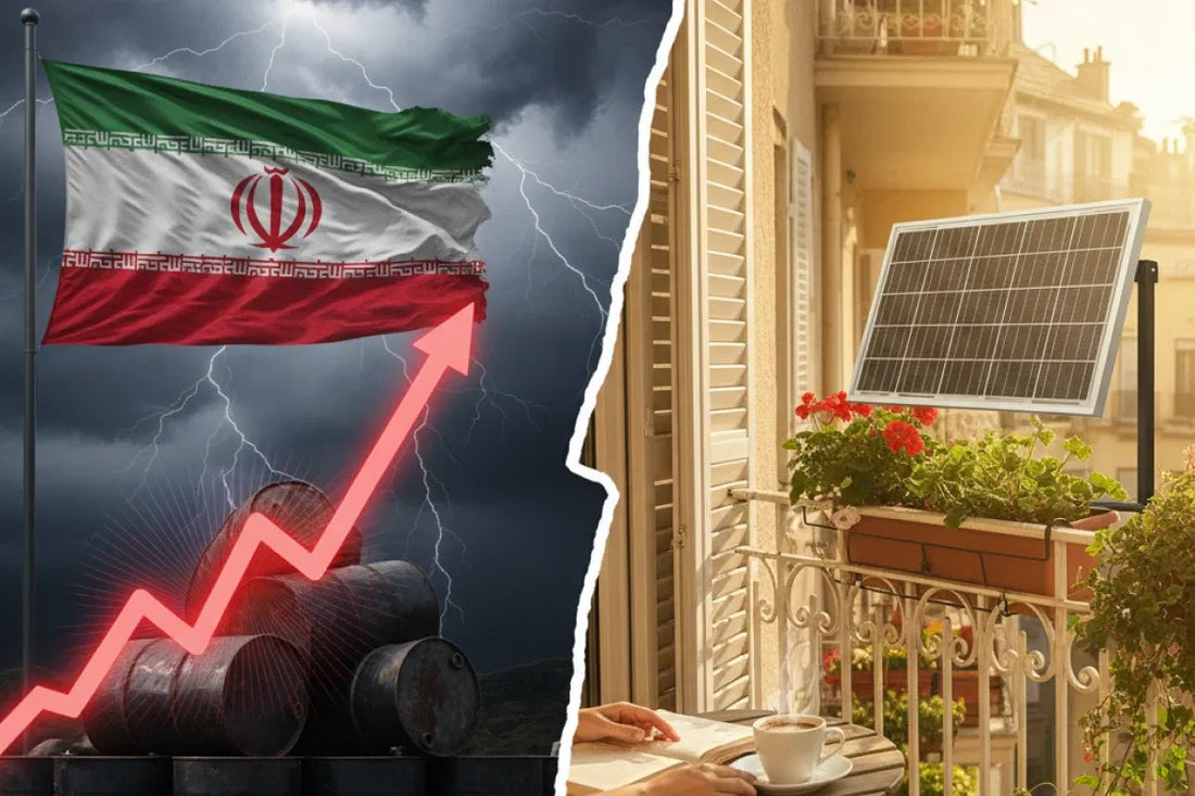 Irankrieg - Energiepreise explodieren: Warum ein Balkonkraftwerk jetzt deine beste Investition ist