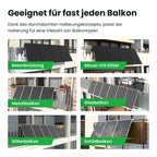 Sunshare Balkonkraftwerk mit 200W-Modulen