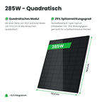 Sunshare Balkonkraftwerk mit 285W-Modulen