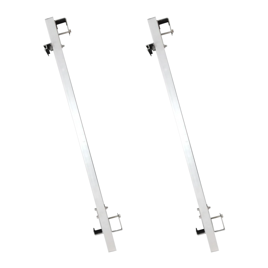 Balkonkraftwerk- Halterung Silber 