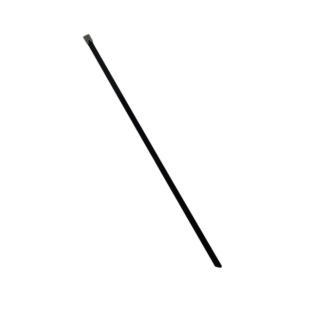 Kabelbinder-Set (15 Stück) - 360 mm - schwarz - Edelstahl