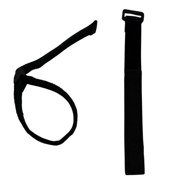 Kletthalter-Set (15 Stück) - schwarz - 300 mm