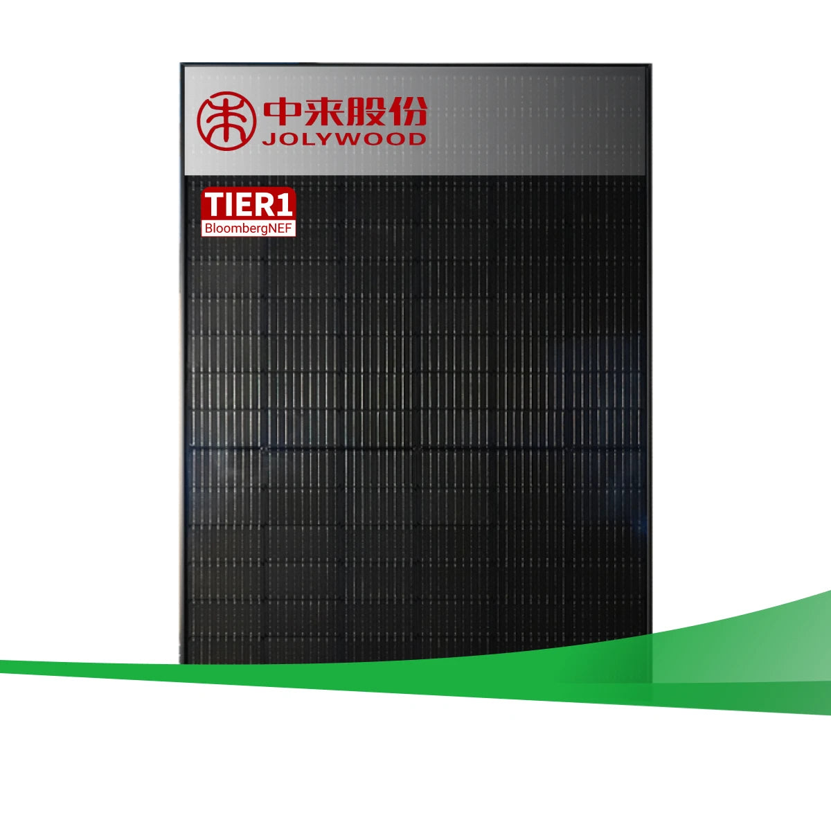 Jolywood JW-HD96N-R2 455W Solarmodul (Bifazial & Transparent Fullblack)