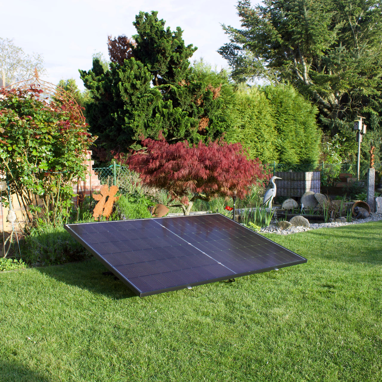 Balkonkraftwerk für den Garten