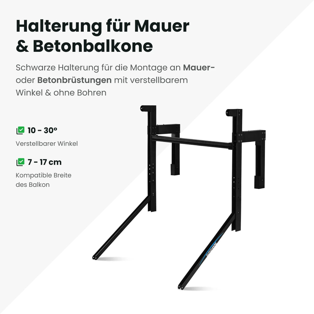 Sunshare Balkonkraftwerk mit 200W-Modulen