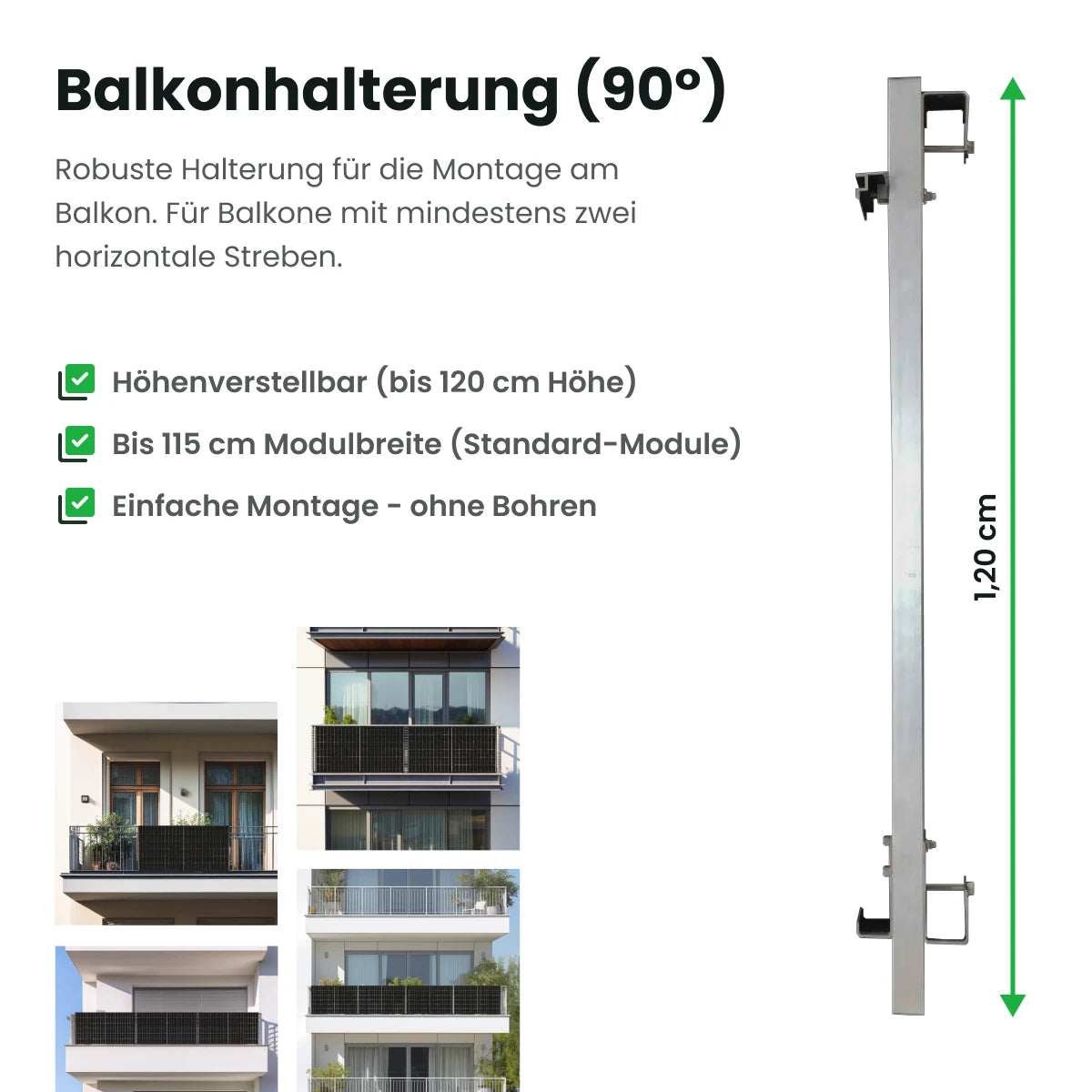 solBasic 1840W Balkonkraftwerk