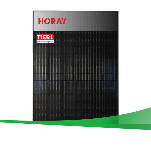 HORAY 460W Solarmodul (Bifazial & Transparent Fullblack)