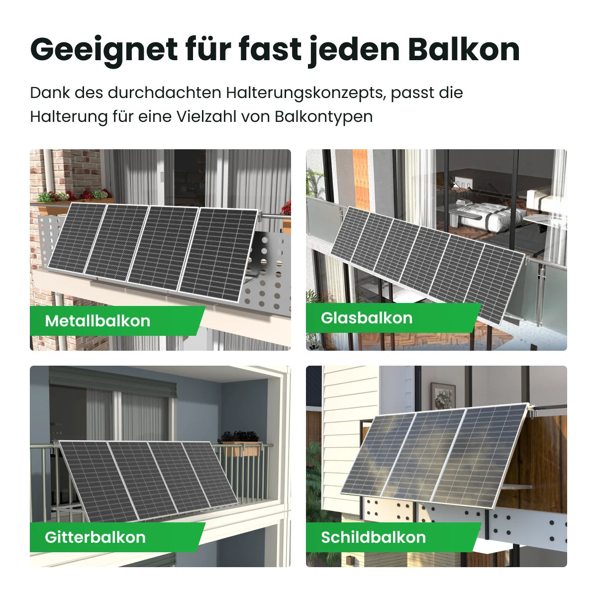 Sunshare Lite Balkonhalterung