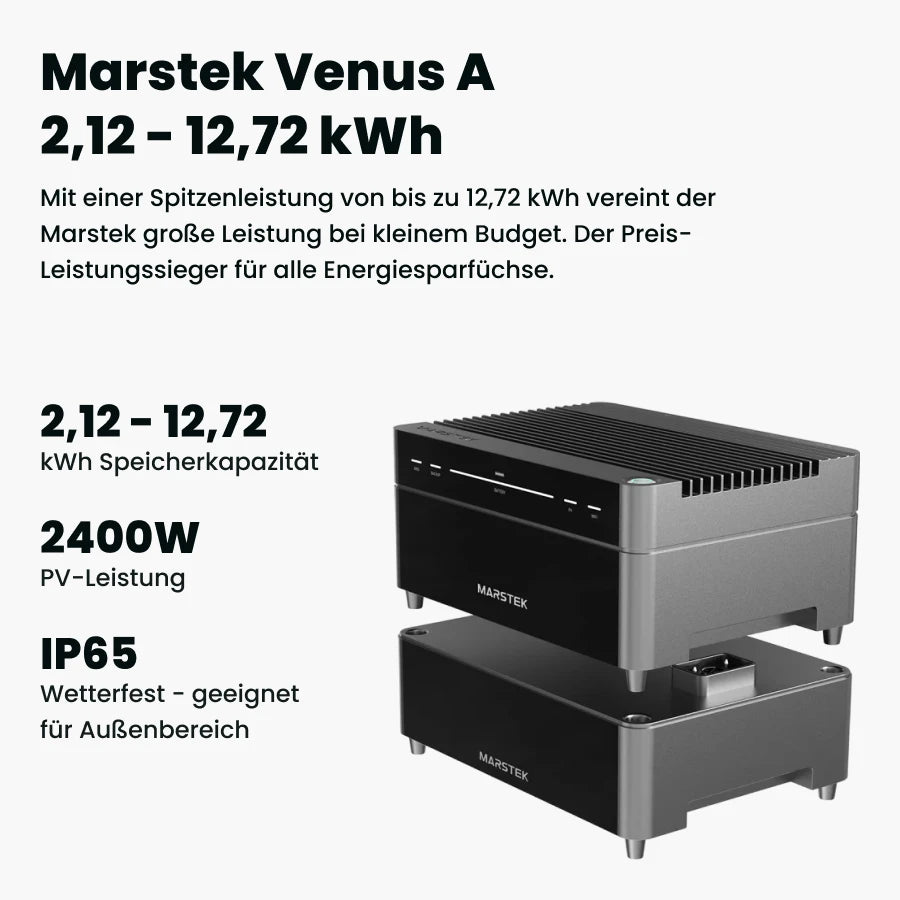 Marstek Venus A All-in-One Balkonkraftwerk mit Speicher