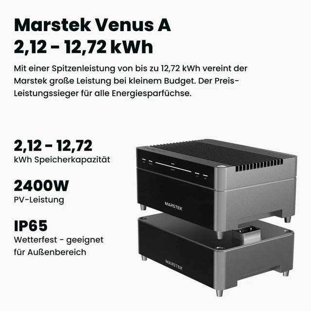 Marstek Venus A All-in-One Balkonkraftwerk mit Speicher