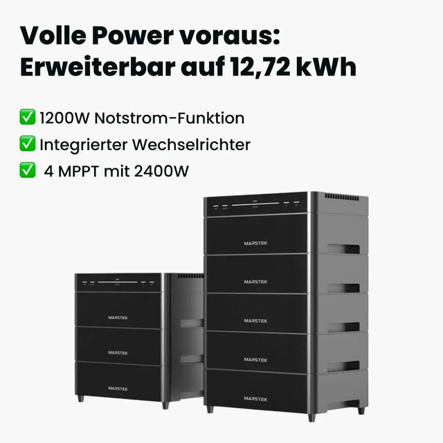 Marstek Venus A All-in-One Balkonkraftwerk mit Speicher