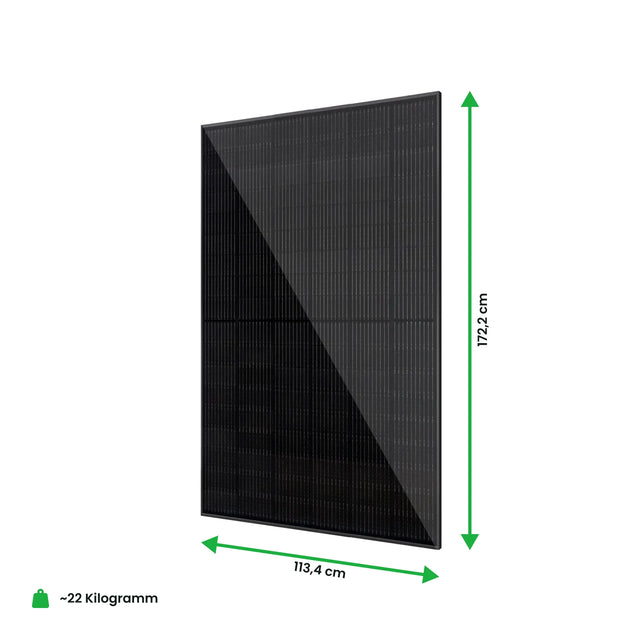 Resun 430W Solarmodul Maße