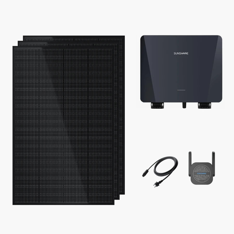 Sunshare Balkonkraftwerk 200W - 1200W Basic-Kit
