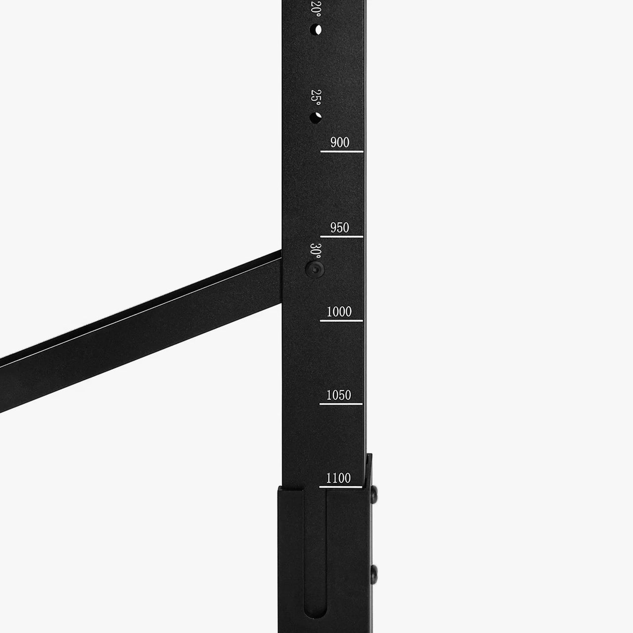 Sunshare Beton-Mauer Balkonhalterung höhenverstellbar schwarz
