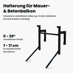 Halterung für Mauer- & Betonbalkon