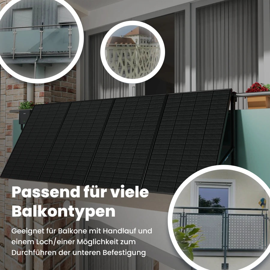 Sunshare Balkonkraftwerk für Balkon