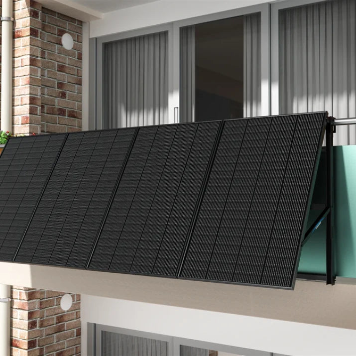Sunshare Balkonkraftwerk für Gitter-, Schild- &Glasbalkon 200W - 1200W