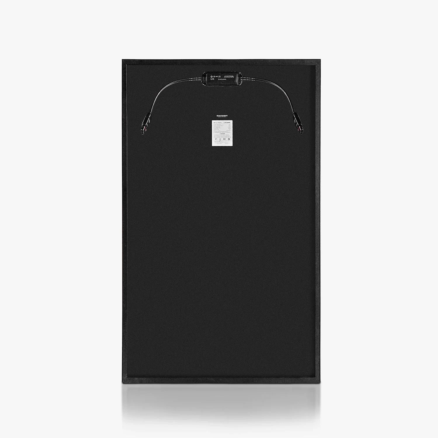 Sunshare 200W Solarmodul Fullblack Rückseite
