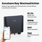 Sunshare Ray Wechselrichter 800W mit App-Steuerung