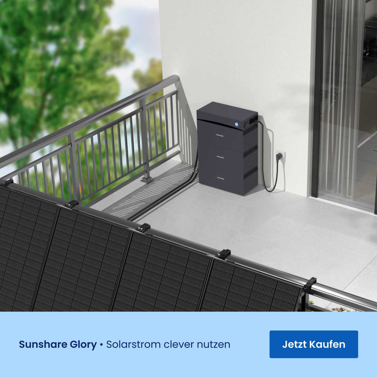 Sunshare Glory draußen 